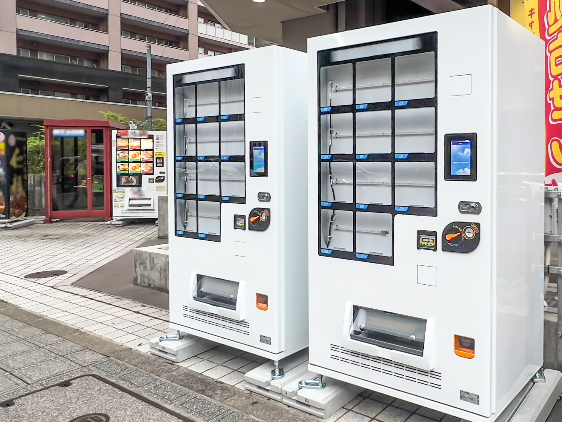 アイデア④|多様な商品の自動販売機